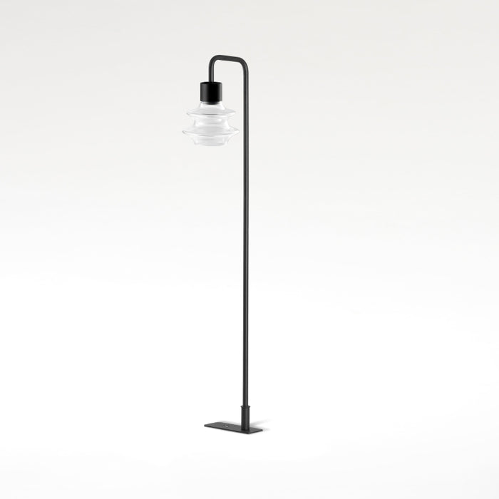 Bover Drop M/70 1-lt 28" Tall LED Table lamp-Transparent Glass