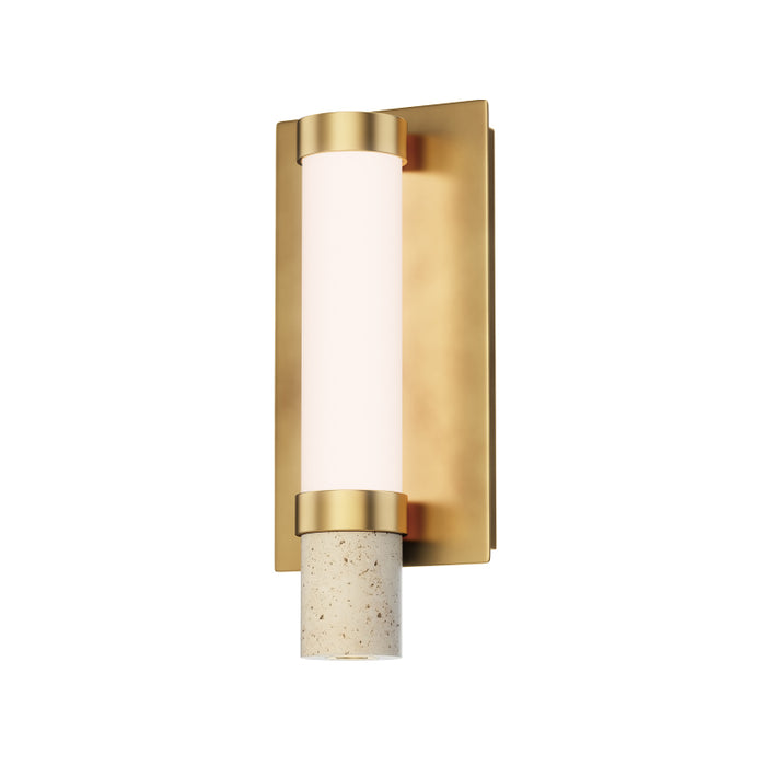 ET2 E11050-01 Travertine 1-lt 13" LED Wall Sconce