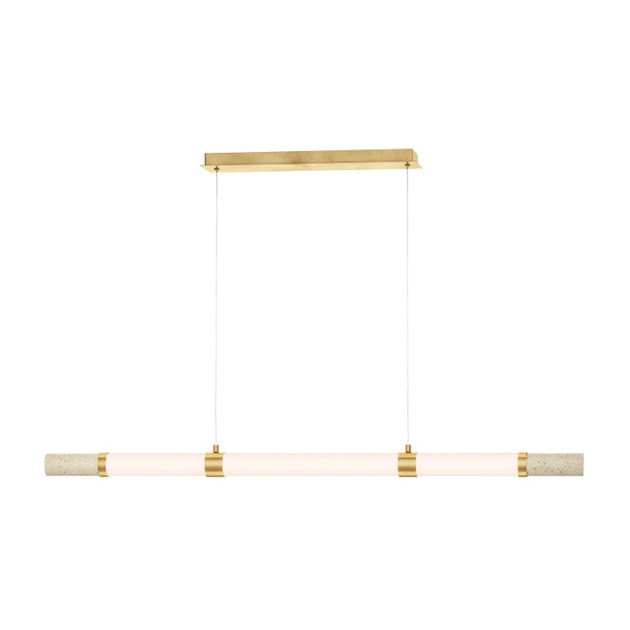 ET2 E11056 Travertine 3-lt 54" LED Pendant