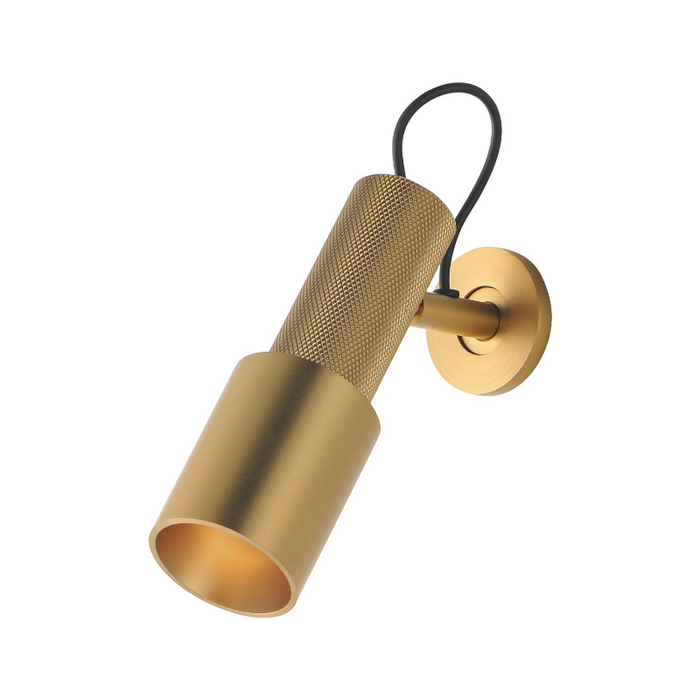 ET2 E21620 Handler 1-lt 6" Tall LED Wall Sconce - Natural Aged Brass