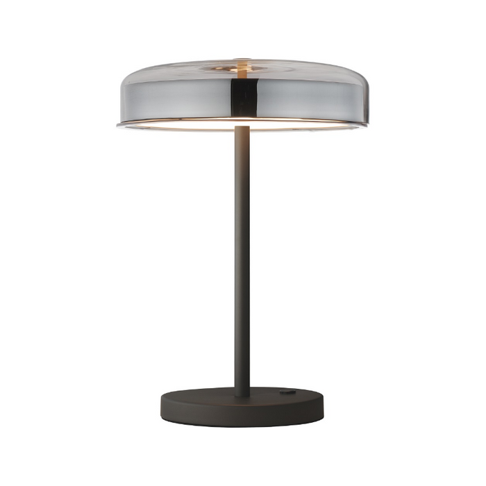 ET2 E24669 Voto 2-lt 18" Tall LED Table Lamp - Gunmetal