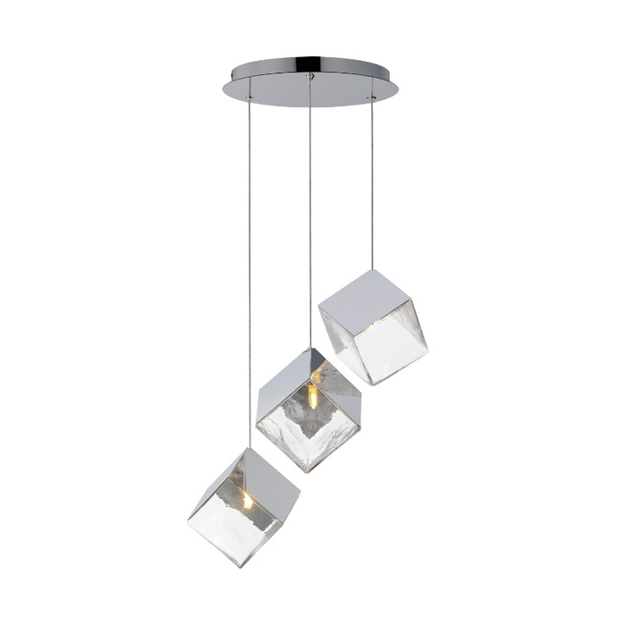 ET2 E24683 Ice Cube 3-lt 19" LED Pendant