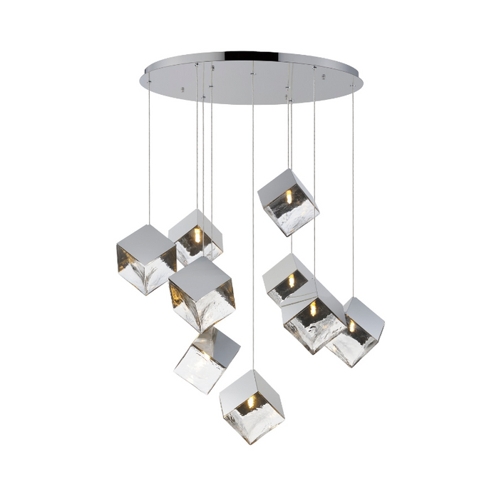 ET2 E24689 Ice Cube 9-lt 34" LED Pendant