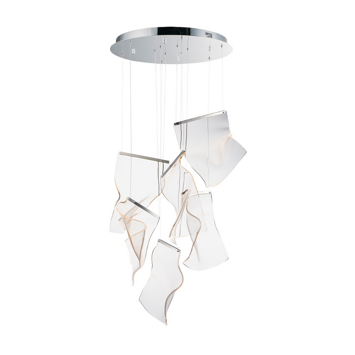 ET2 E24875 Rinkle 6-lt 22" LED Pendant