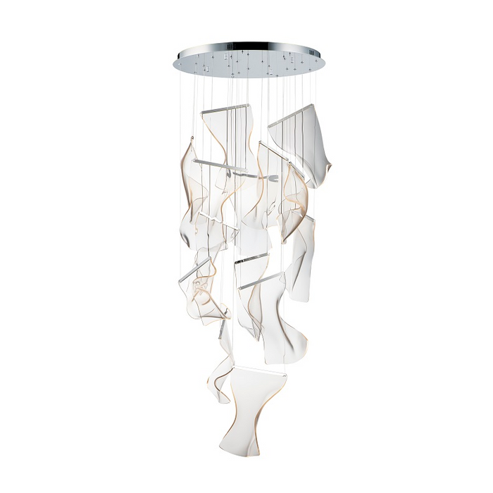 ET2 E24877 Rinkle 14-lt 28" LED Pendant