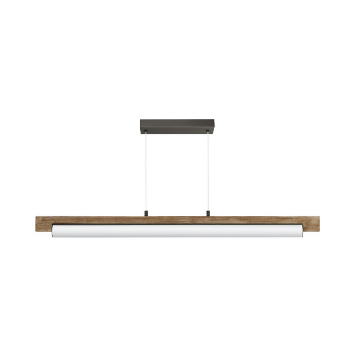 ET2 E24932 Joist 1-lt 45" LED Horizontal Pendant - Driftwood/Charcoal