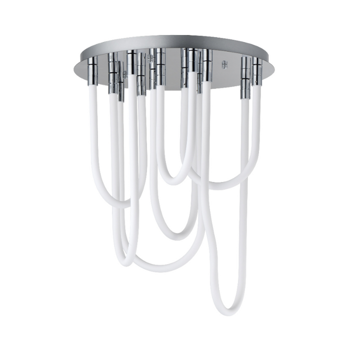 ET2 E24987 Soleil 7-lt 20" LED Flush Mount - Polished Chrome