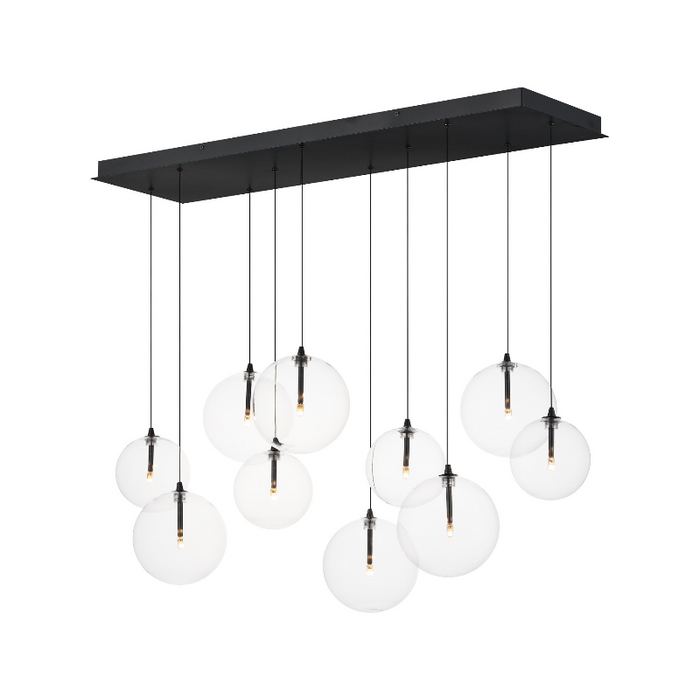 ET2 E25079 Global 10-lt 42" LED Pendant - Black