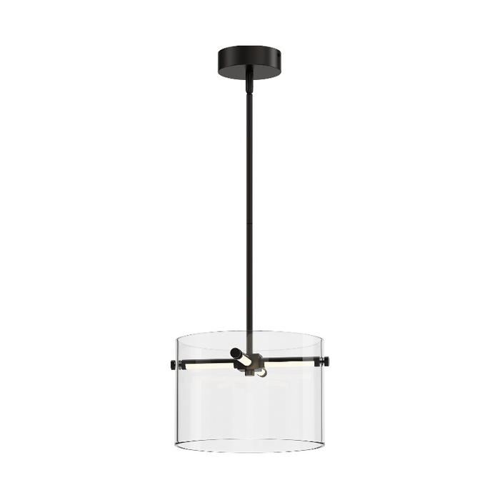 ET2 E26382 Polo 1-lt 13" LED Pendant - Black