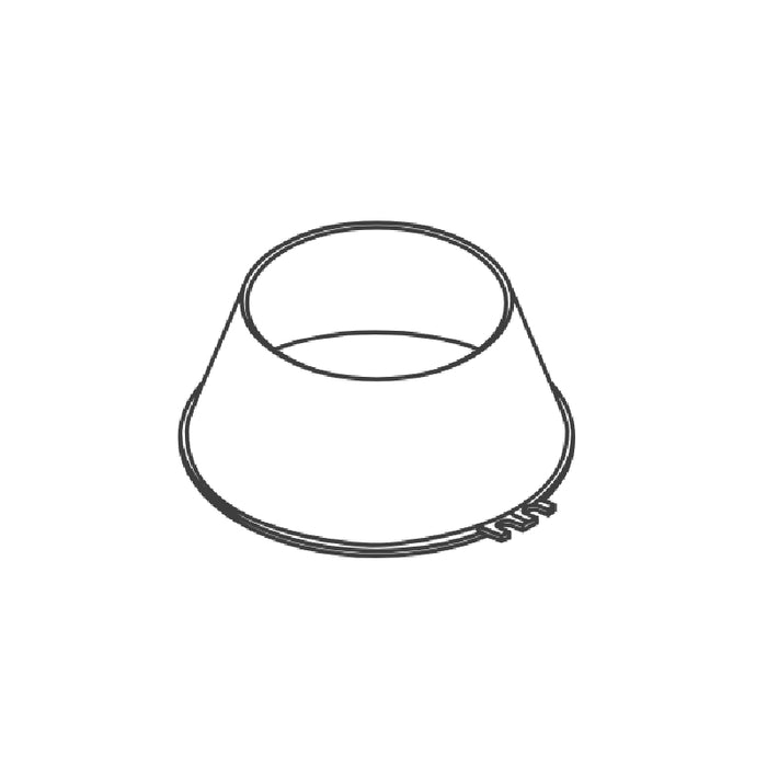 Element E2TREFNS3 2" LED Trim Mounted Reflector, Non-Slotted