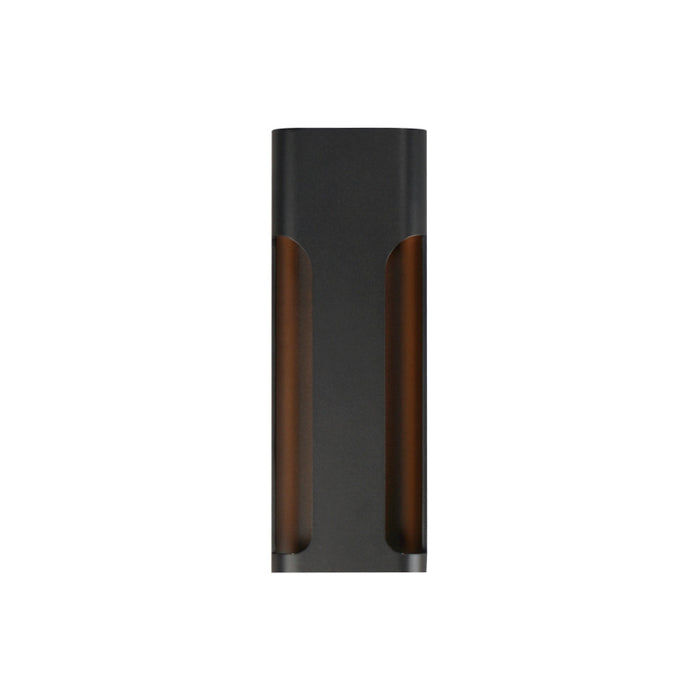 ET2 E30214 Maglev 1-lt 18" Tall LED Outdoor Wall Sconce-Black
