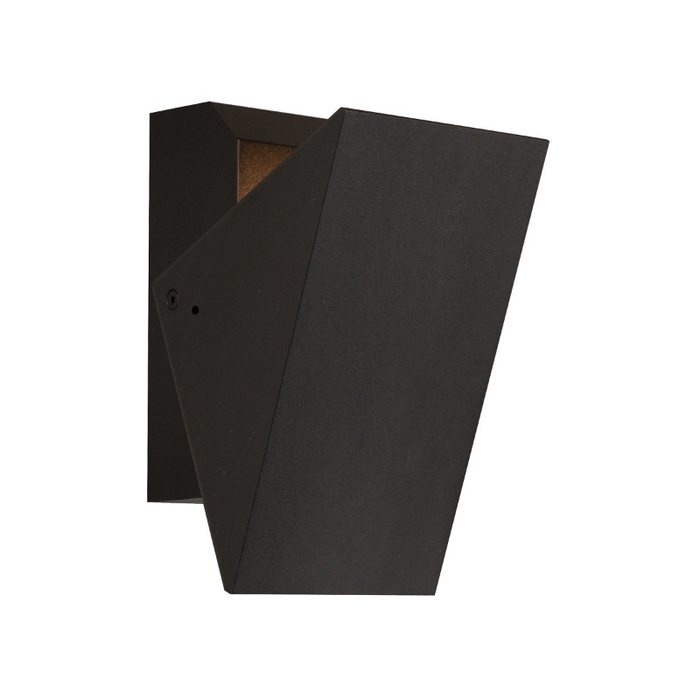 ET2 E41331 Alumilux Tilt 1-lt 5" Tall LED Outdoor Wall Sconce - Black