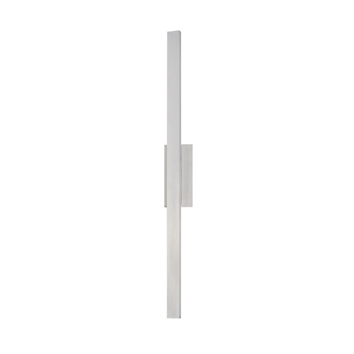 ET2 E42344 Alumilux Line 2-lt 51" Tall LED Outdoor Wall Sconce, CCT Selectable - Satin Aluminum