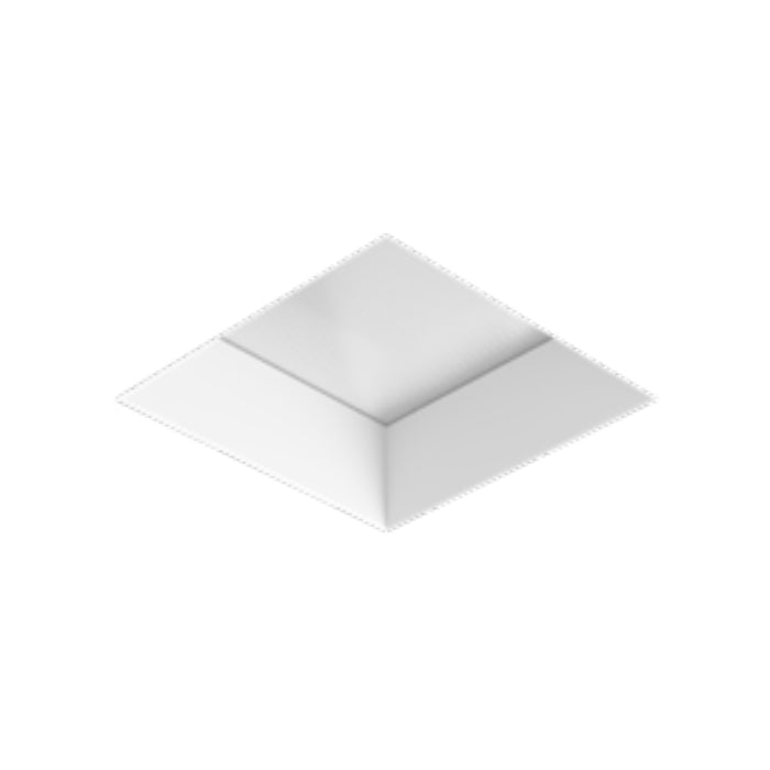 Element E4PS Pro 4" LED Flangeless Square Regress Downlight Trim