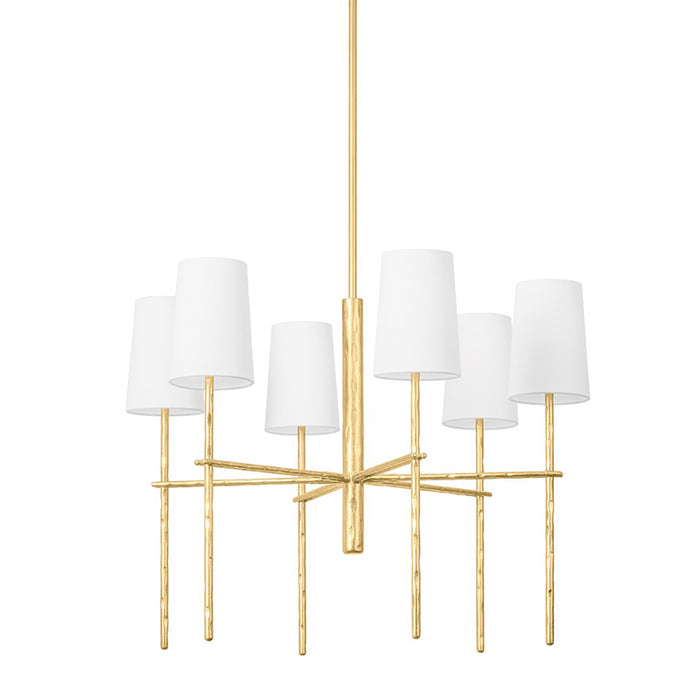 Troy F8828 River 6-lt 28" Chandelier