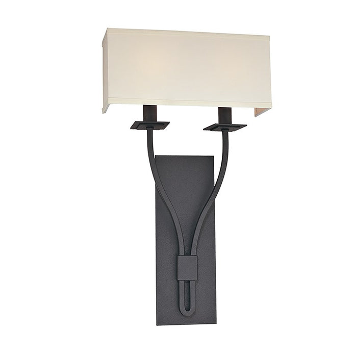 Troy B2462 Palladium 2-lt 21" Tall Wall Sconce