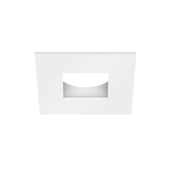 CSL ED1-SST 1" LED Eco-Downlight Square Standard Trim - White