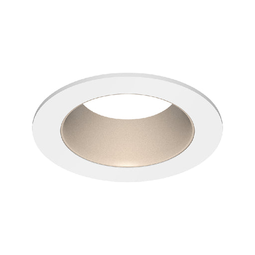 CSL ED3-RFST 3" LED Eco-Downlight Round Fixed Standard Trim - Champagne/White