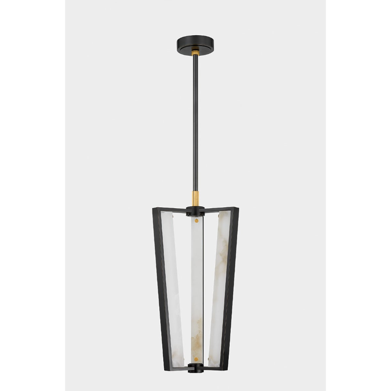 Hudson Valley 4053 Edgemere 3-lt 11" LED Pendant - Aged Brass/Distressed Bronze