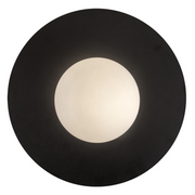 Kuzco FM15514 Elixir 1-lt 14" LED Flush Mount - Black