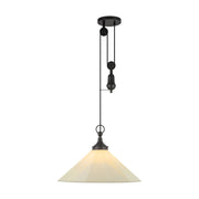 Alora Mood PD447120 Ellen 1-lt 20" Pendant - Matte Black