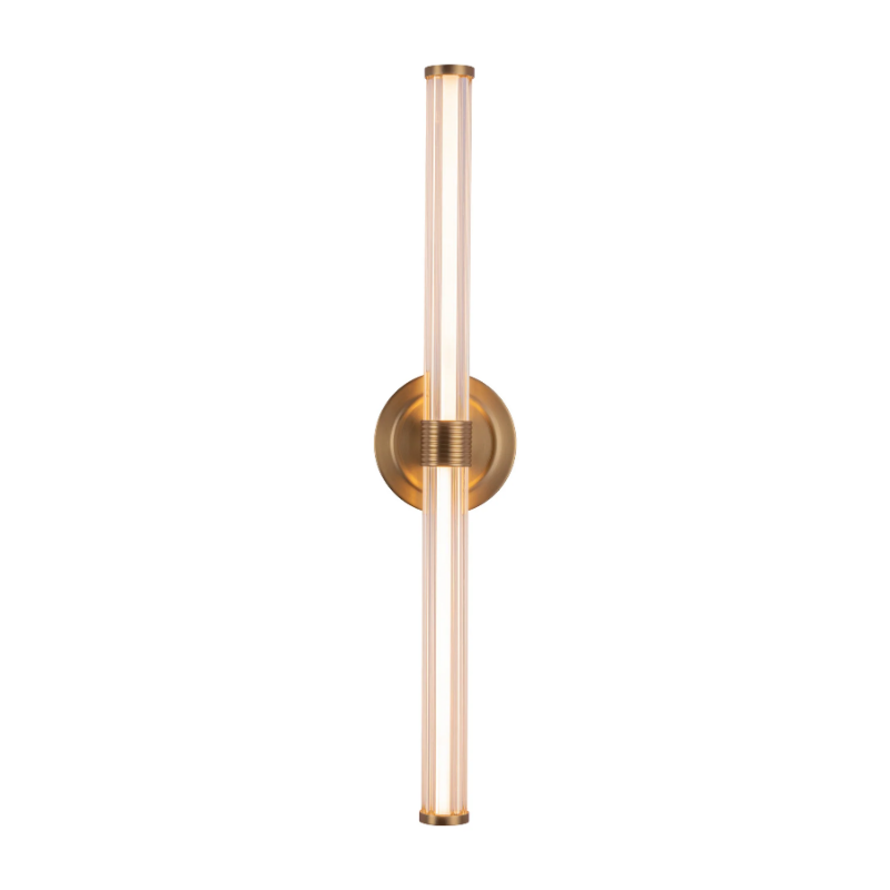 Alora Mood WV509024 Elsie 2-lt 24" Tall LED Vanity Light - Brushed Gold