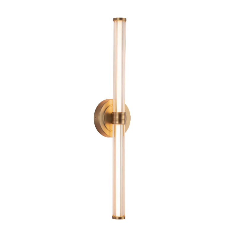 Alora Mood WV509024 Elsie 2-lt 24" Tall LED Vanity Light - Brushed Gold