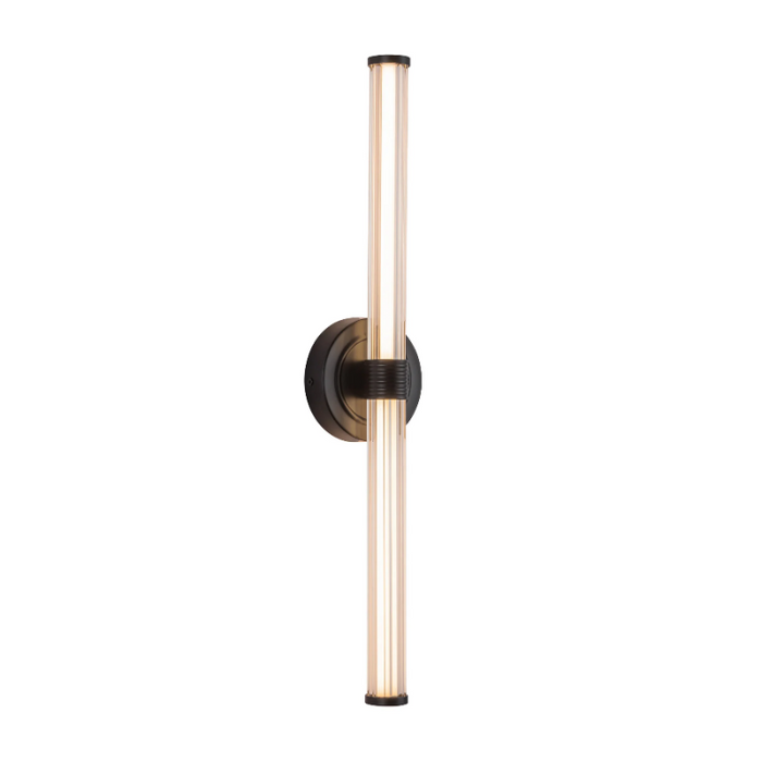 Alora Mood WV509024 Elsie 2-lt 24" Tall LED Vanity Light - Matte Black