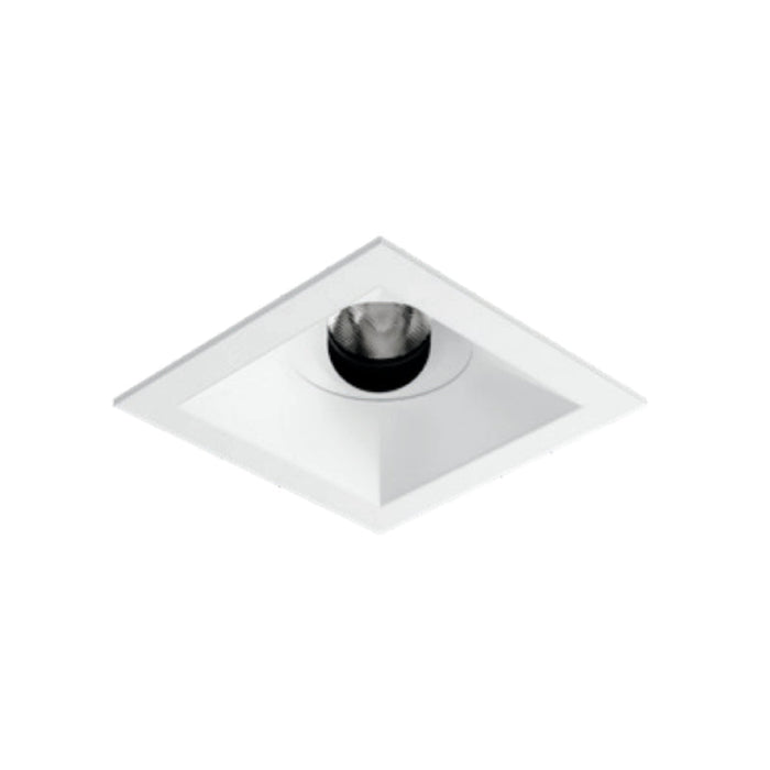 Entra ENCL3SR CL 3" 15W LED Square Flanged Adjustable Remodel Downlight