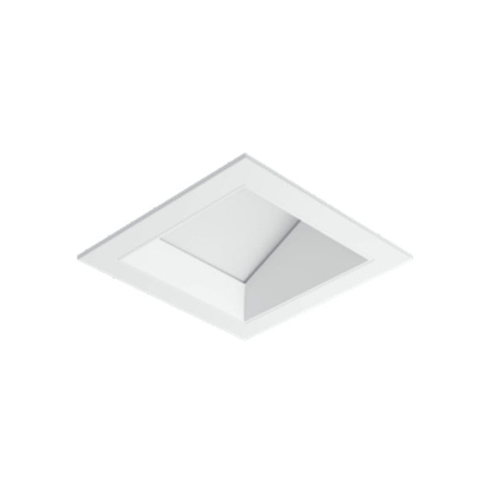 Entra ENCL3SR CL 3" 15W LED Square Flanged Wall Wash Remodel Downlight
