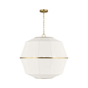 Visual Comfort EP1475 Hikari 5-lt 28" Large Chandelier - Burnished Brass