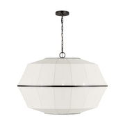 Visual Comfort EP1485 Hikari 5-lt 32" Wide Lantern Pendant - Aged Iron