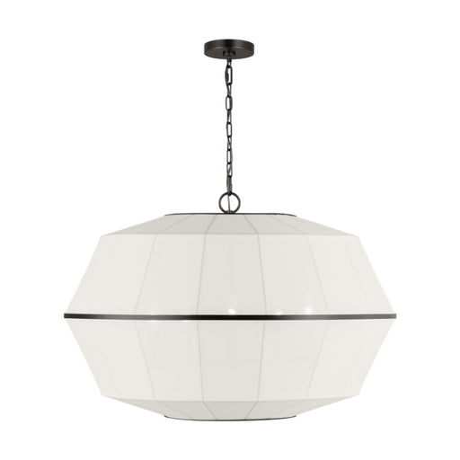 Visual Comfort EP1485 Hikari 5-lt 32" Wide Lantern Pendant - Aged Iron