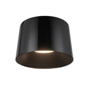 Kuzco FM16512-3WCCT-UNV Etta 1-lt 12" LED Flush Mount, 3CCT Selectable - Jet Black