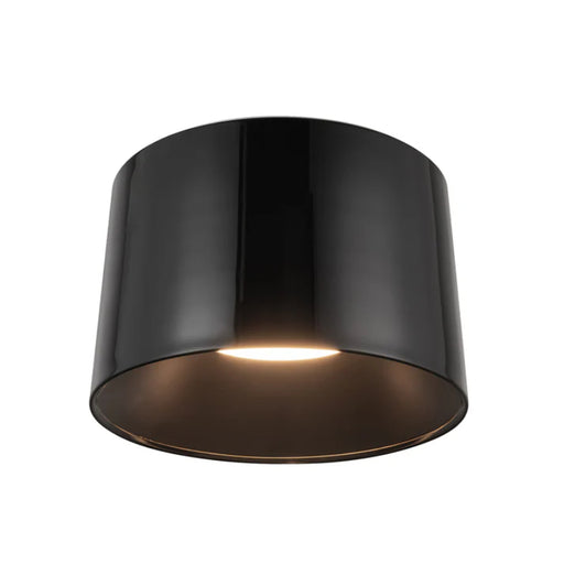 Kuzco FM16520-3WCCT-UNV Etta 1-lt 20" LED Flush Mount, 3CCT Selectable - Jet Black