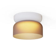 Pablo Designs Totem Mini 7" LED Flush Mount - Etched Amber