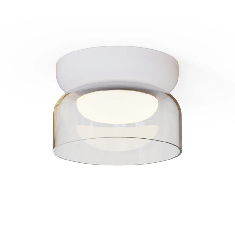 Pablo Designs Totem Mini 7" LED Flush Mount - Clear