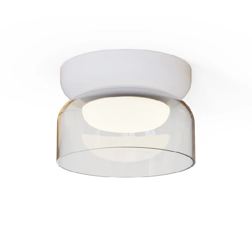 Pablo Designs Totem Mini 7" LED Flush Mount - Clear