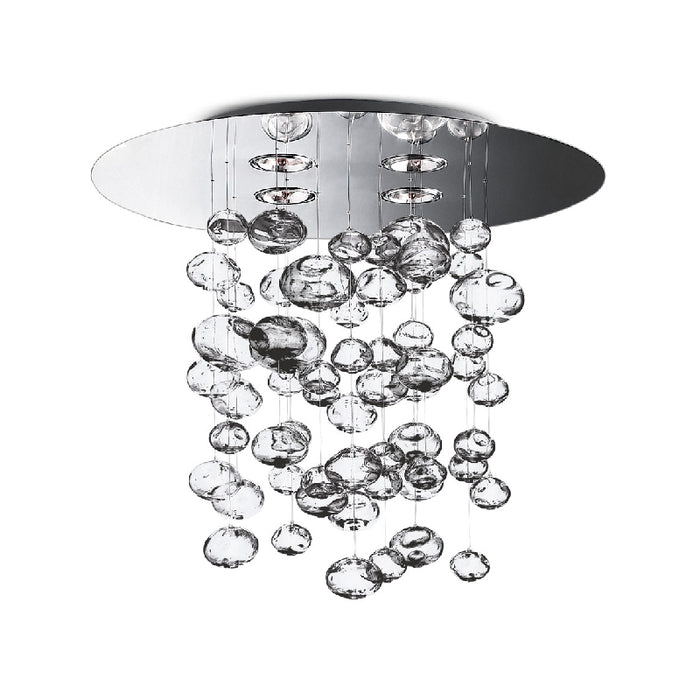 Leucos Ether S90 4-lt 39" Chandelier