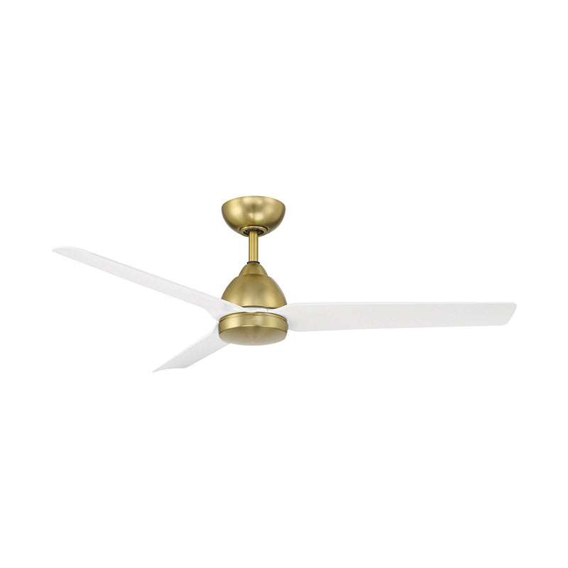WAC F-001 Mocha 54" Smart Ceiling Fan - Soft Brass