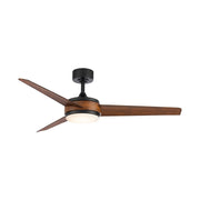 WAC F-054L Mod 54" Smart Ceiling Fan with LED Light Kit - Matte Black