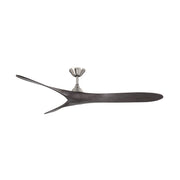 WAC F-089 Malibu 70" Smart Ceiling Fan - Brushed Nickel
