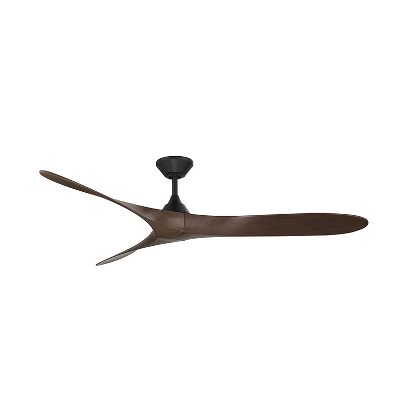 WAC F-089 Malibu 70" Smart Ceiling Fan - Matte Black