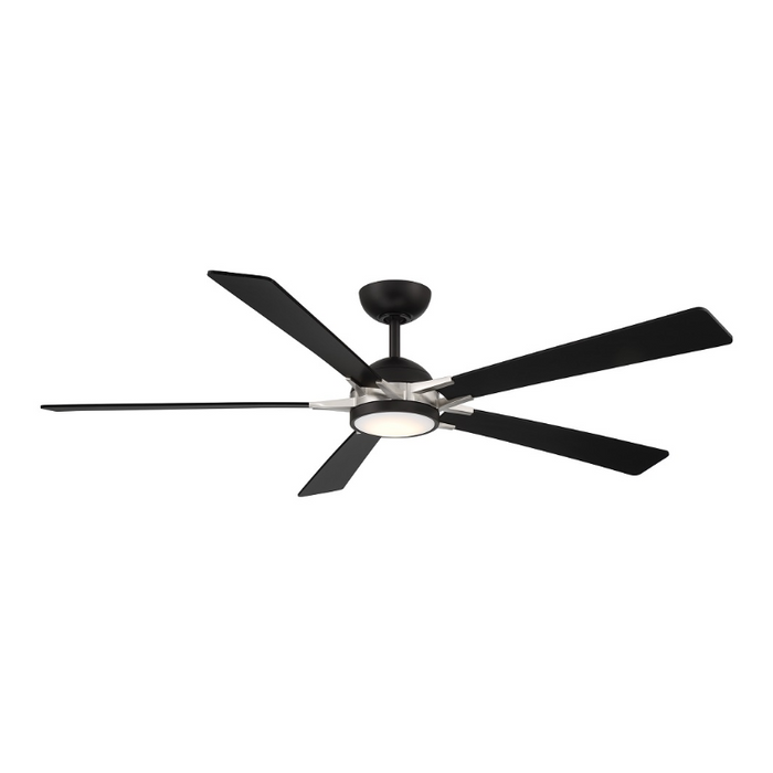 WAC F-099L Rotary 65" Outdoor Ceiling Fan with LED Light Kit