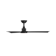 WAC F-103L Flair 56" Outdoor Smart Ceiling Fan with LED Light Kit, 4CCT Selectable - Matte Black