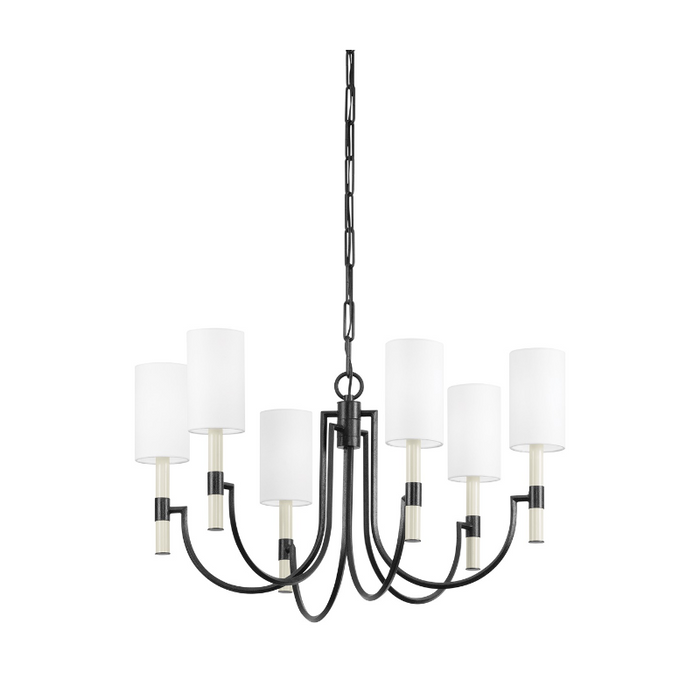 Troy F1131 Gustine 6-lt 31" Chandelier