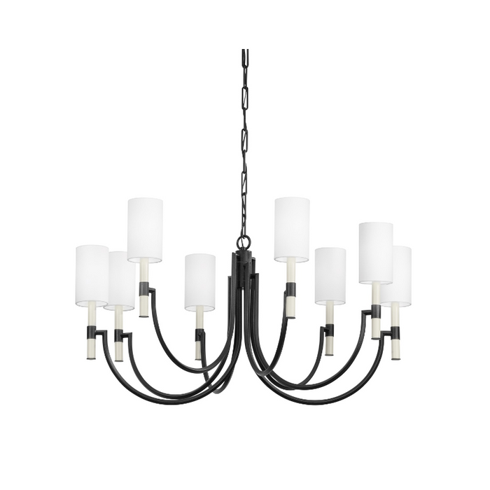 Troy F1140 Gustine 8-lt 42" Chandelier