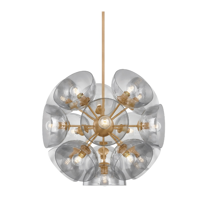 Troy F1534 Salix 16-lt 34" Chandelier