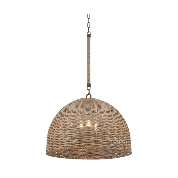 Troy F2024 Huxley 3-lt 24" Outdoor Pendant