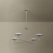Troy F2139 Pacific 4-lt 39" LED Chandelier